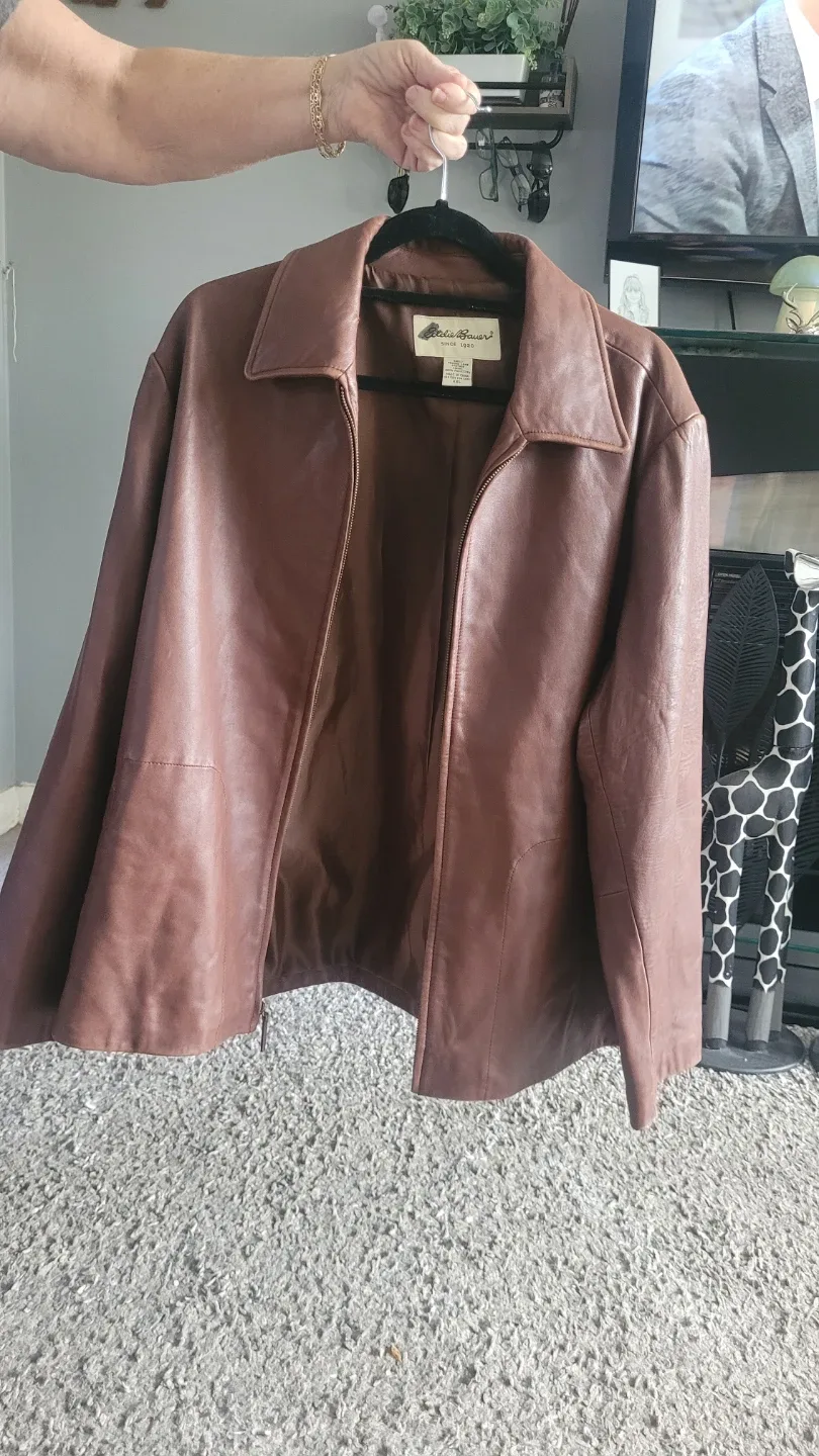 Eddie Bauer Genuine Lamb Leather Jacket - XXL image indicator(3)