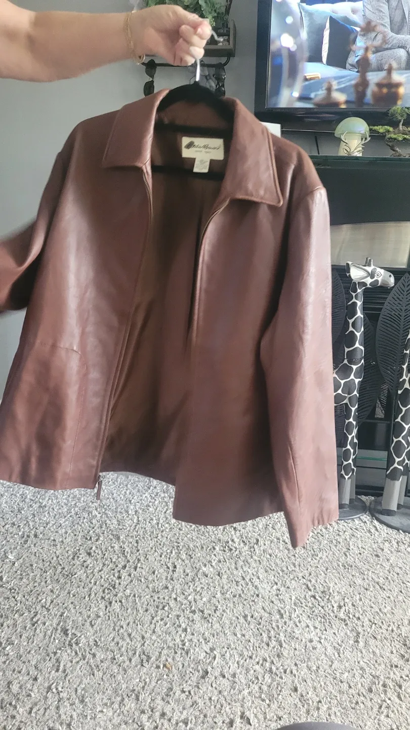 Eddie Bauer Genuine Lamb Leather Jacket - XXL image indicator(4)