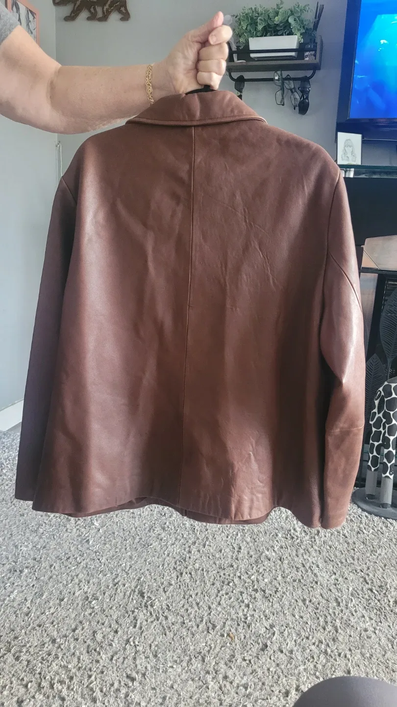 Eddie Bauer Genuine Lamb Leather Jacket - XXL image indicator(5)