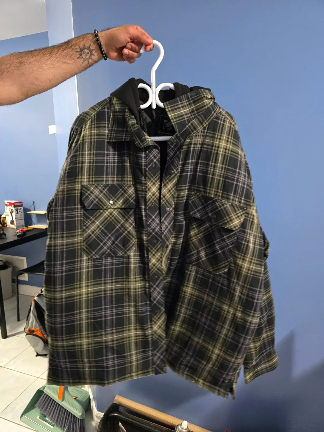 The DG Clothing Co. XL Flannel Hoodie