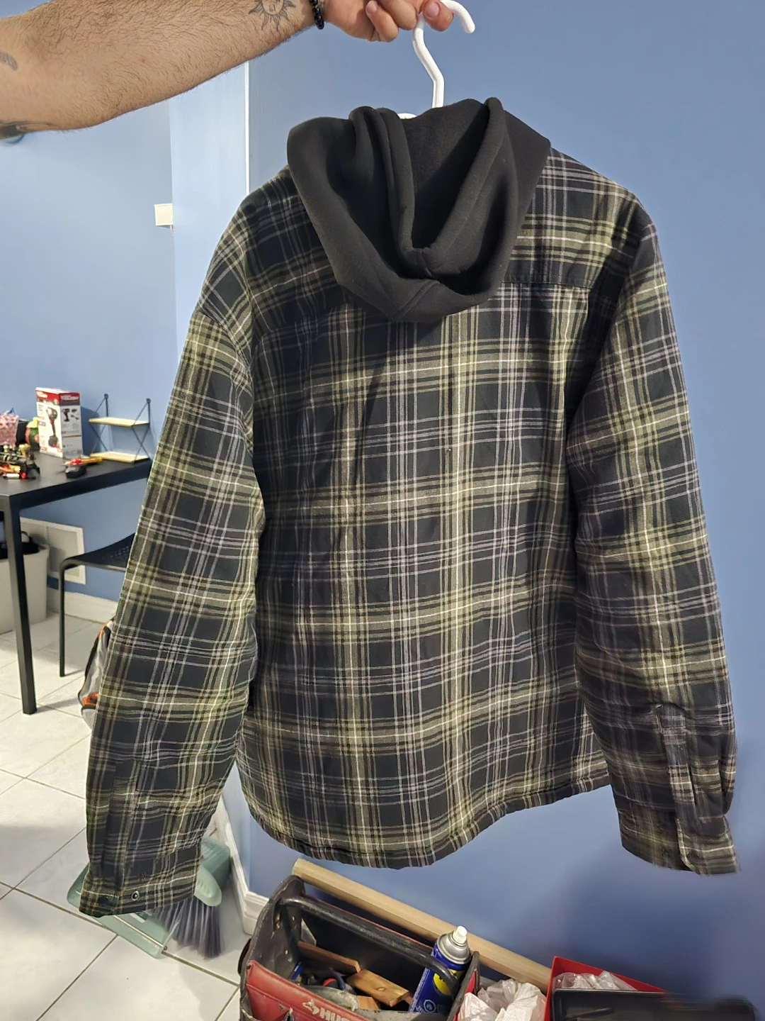 The DG Clothing Co. XL Flannel Hoodie - photo 2