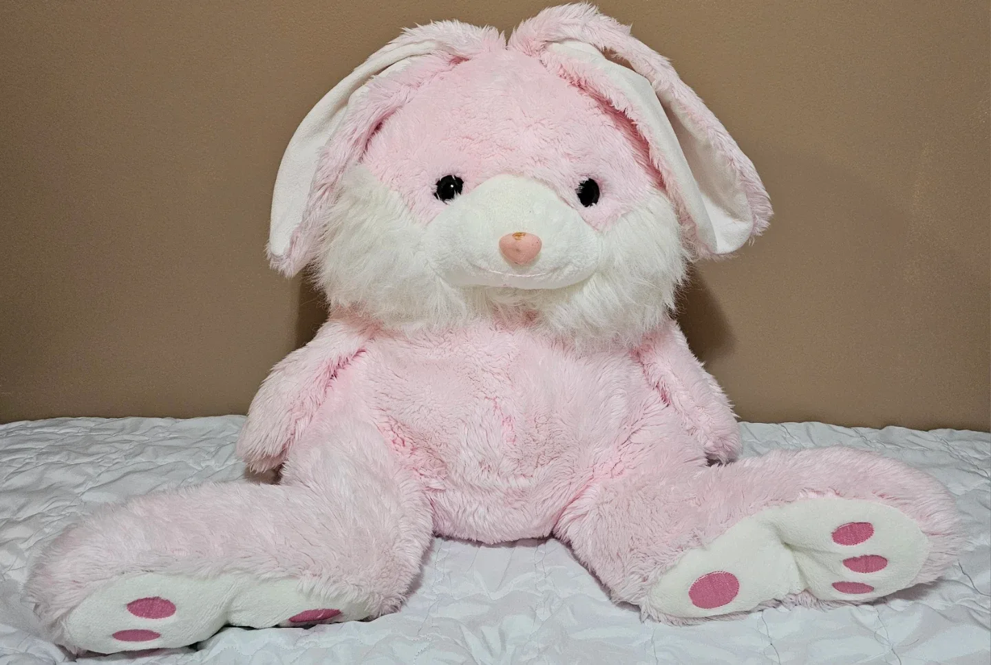 Large Pink Plush Bunny Rabbit