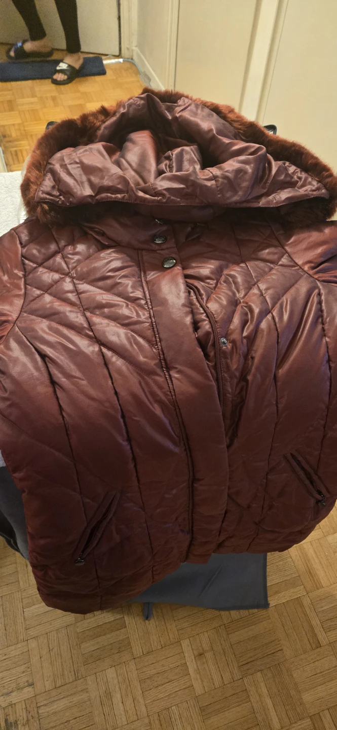 Novelti Burgundy Puffer Jacket - photo 2