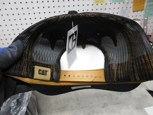Brand New CAT Hat - Black image indicator(3)