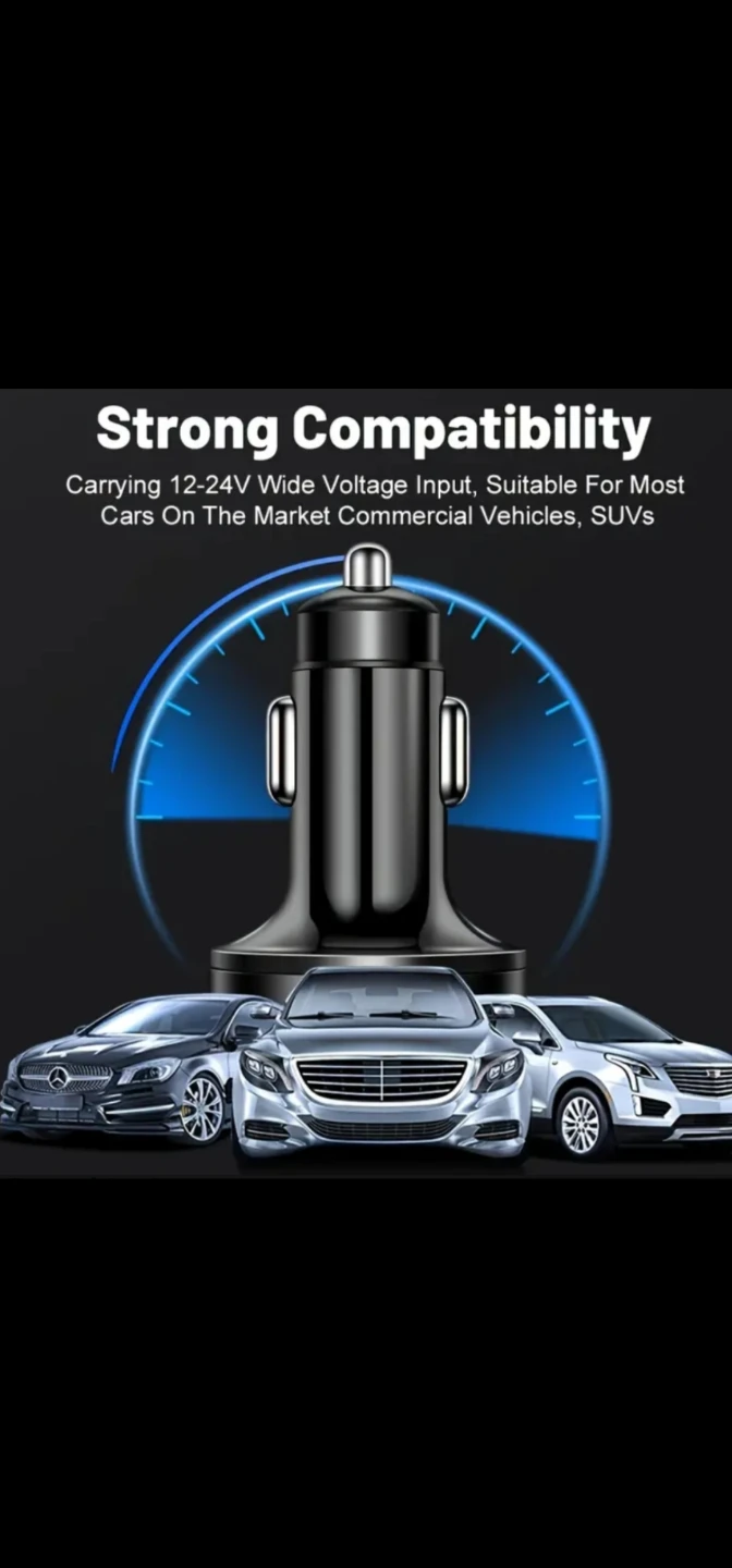 3-Port USB Car Charger - Super Fast Charging - photo 5