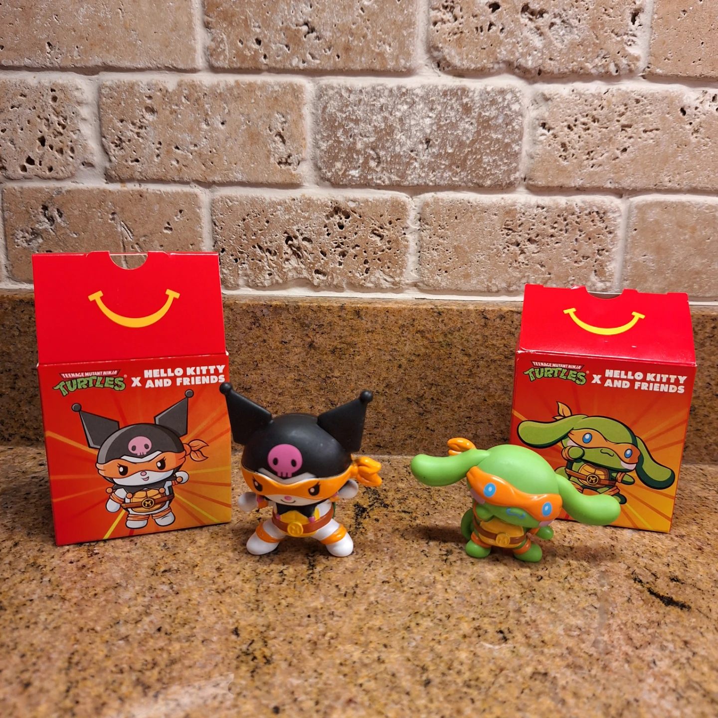 Hello Kitty & TMNT McDonald's Toys