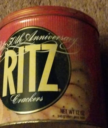 Vintage Ritz Crackers 50th Anniversary Tin - photo 2