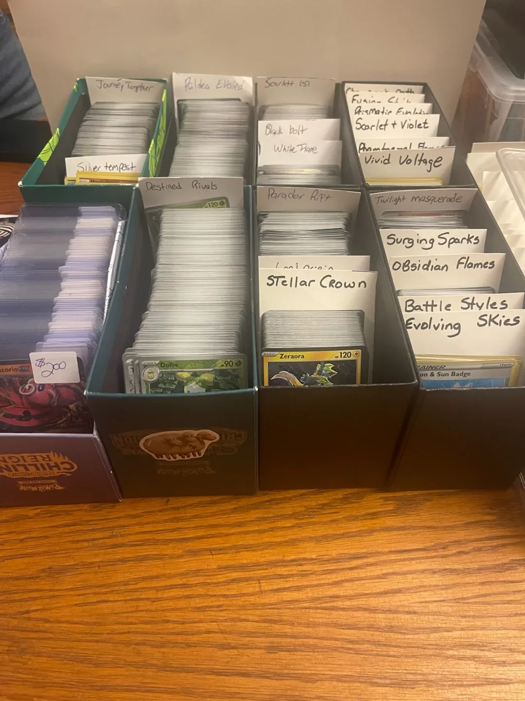 Selling single pokemon cards