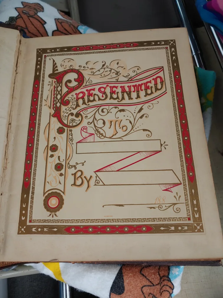 Antique 1881 Holy Bible image indicator(3)