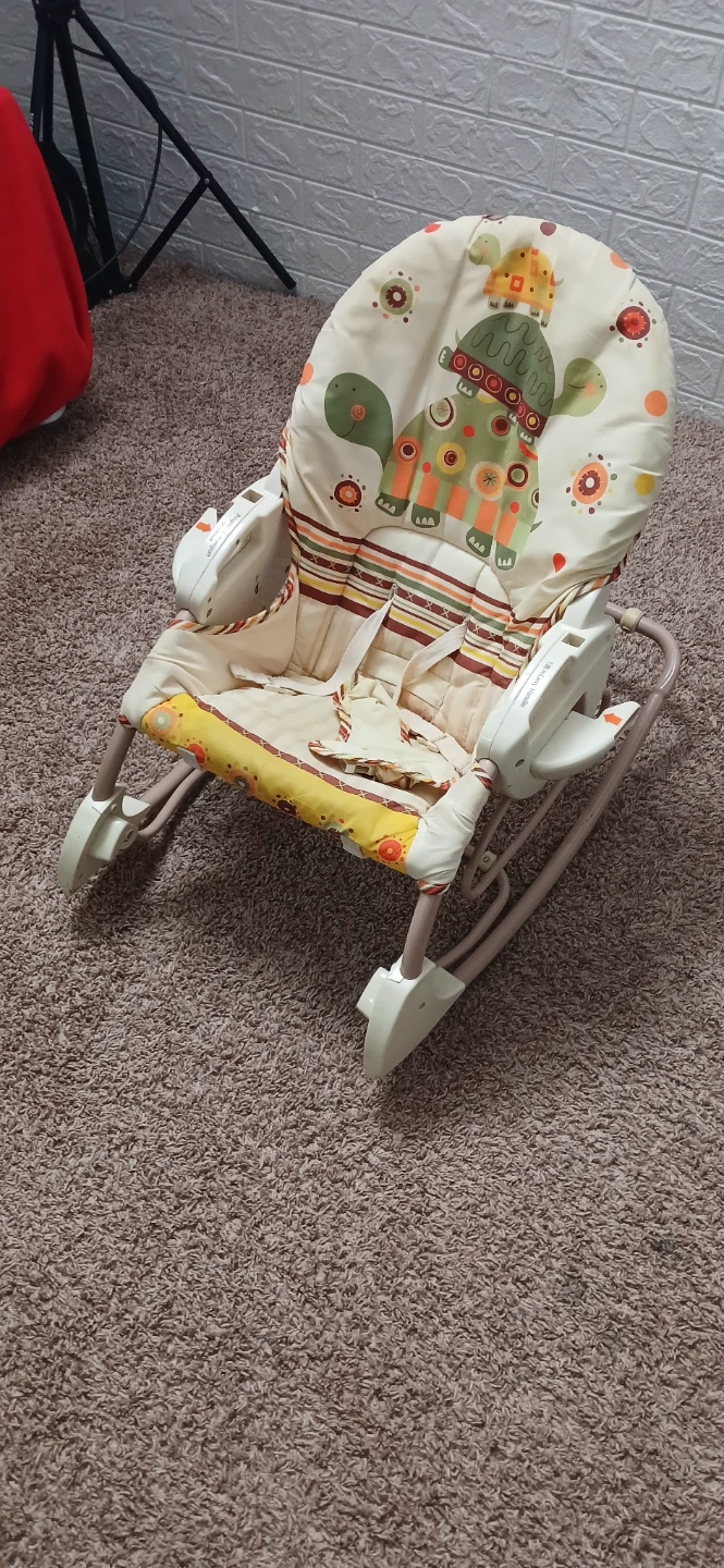 Baby Rocker with Turtle Design