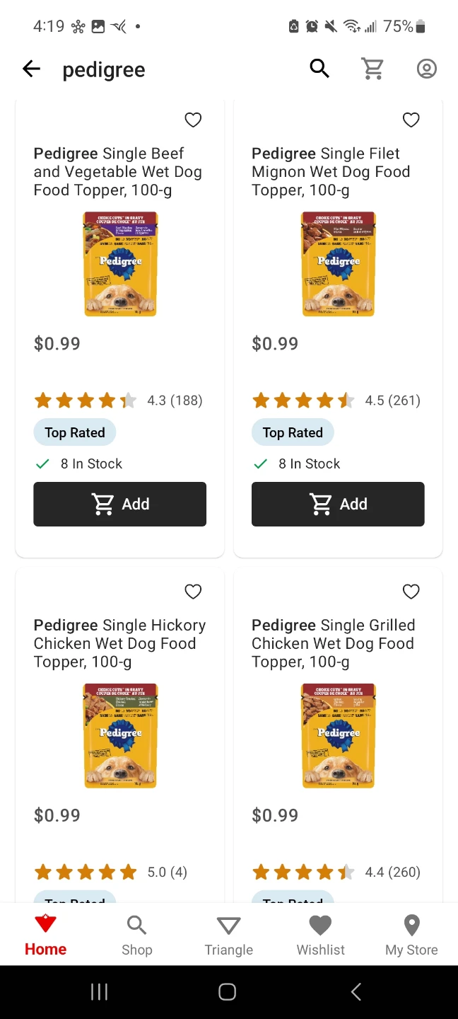 Pedigree Choice Cuts in Gravy Wet Dog Food x20
