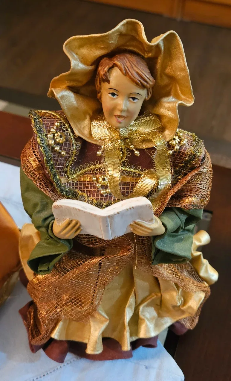 Tree  top angels Figurines - Set of 2 image indicator(3)