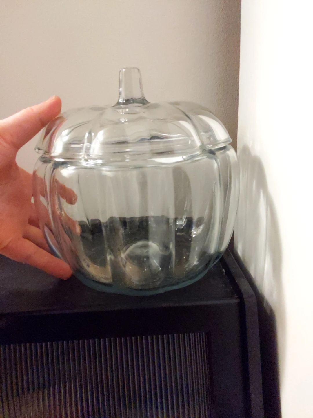 Anchor Hocking 70oz Clear Glass Pumpkin Jar with Lid - photo 3