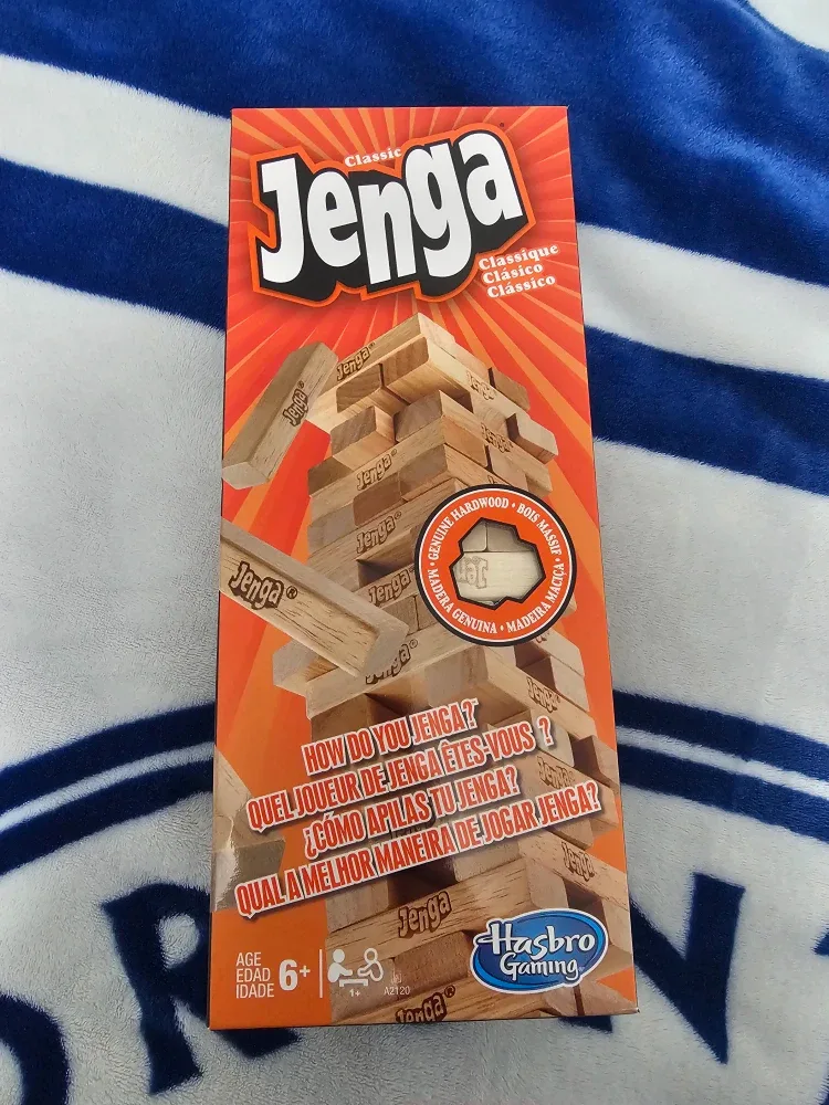 Jenga Classic Block Game #Cleanout ♻️