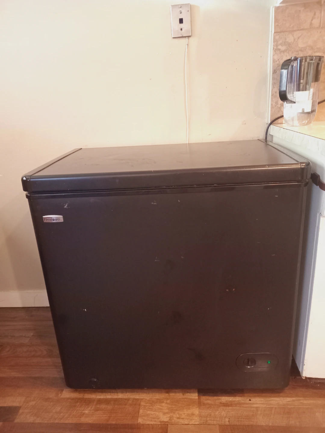 Haier Chest Freezer - Black