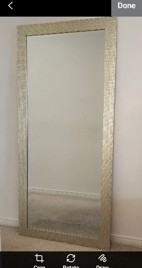 New Full Length Mirror with Mosaic Frame image indicator(2)