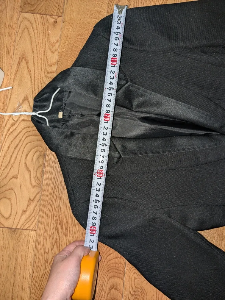 Black Skirt Suit Set image indicator(2)