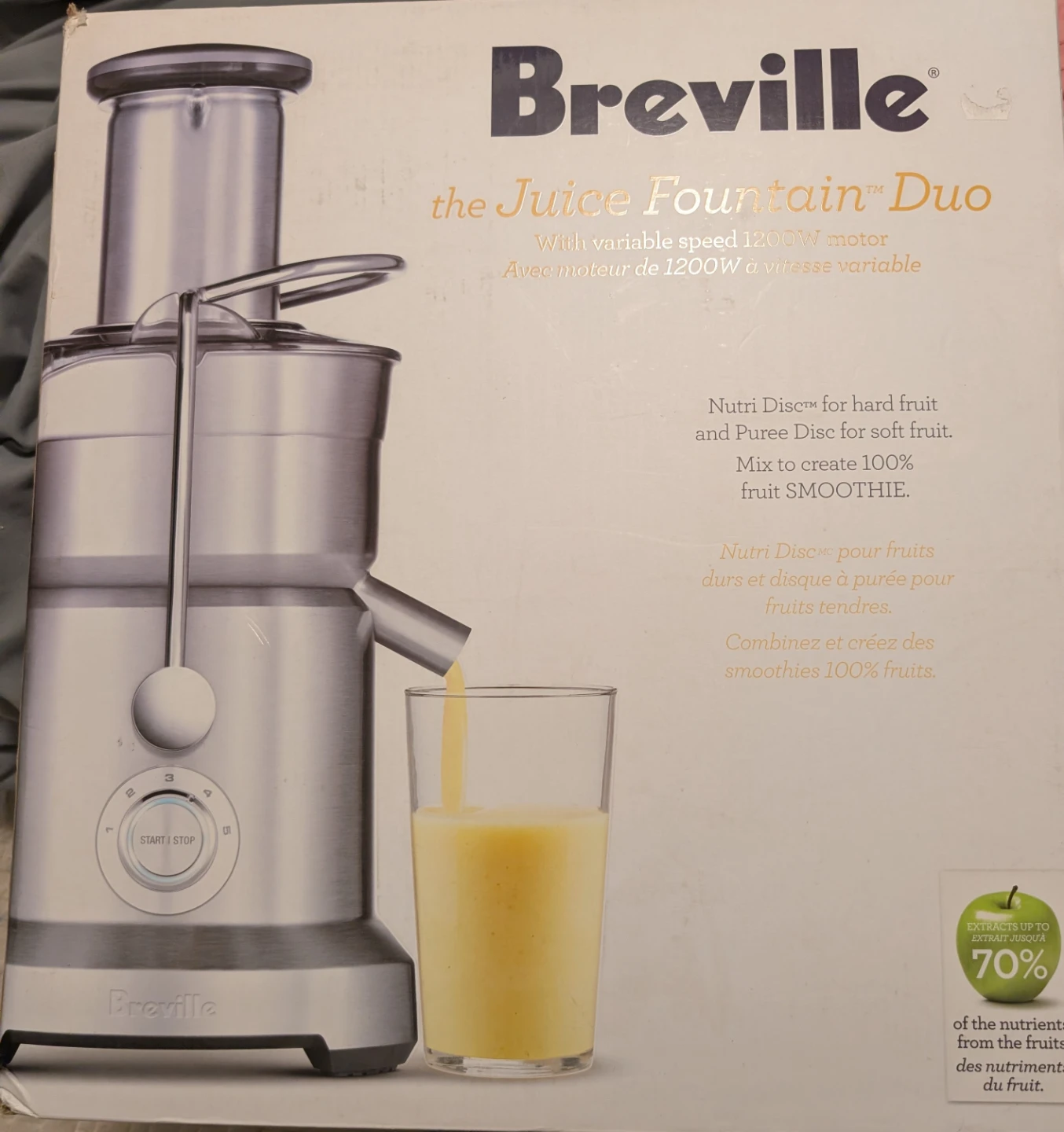 Breville Juice Fountain Duo Juicer