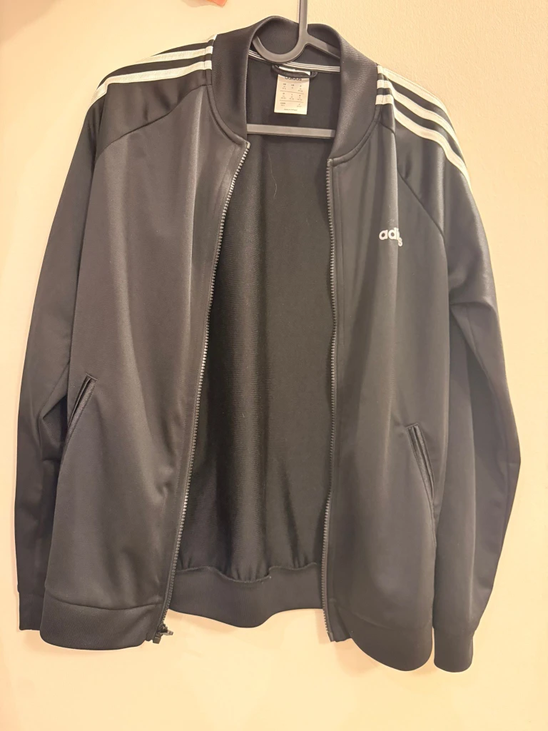 Adidas Black Jacket Size M