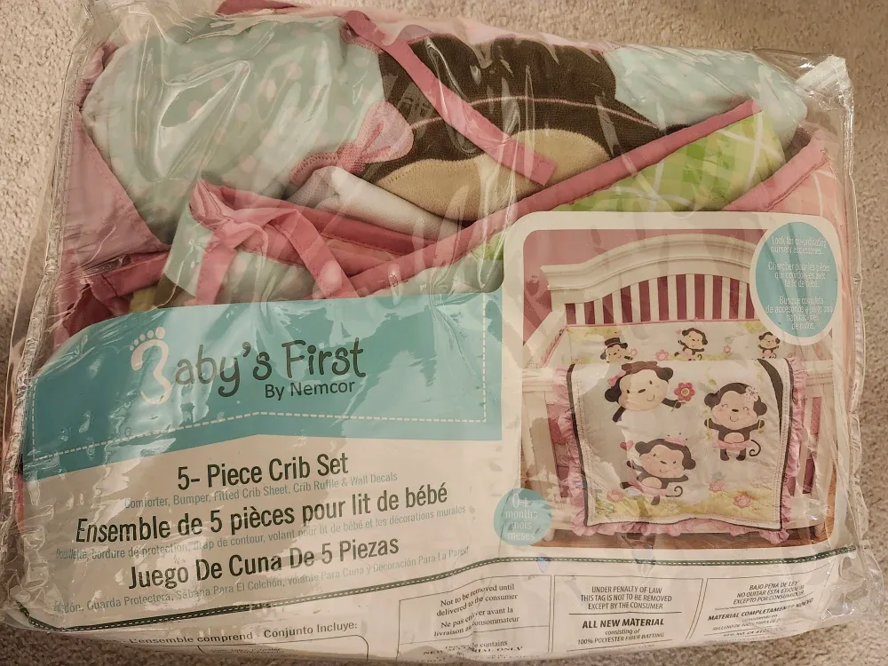 Baby's First 5-Piece Crib Set #Cleanout