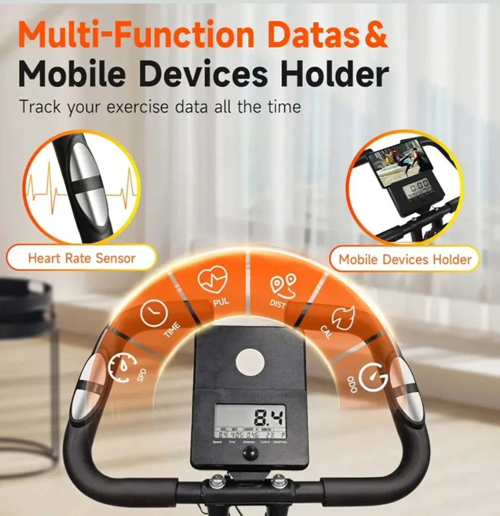 KALWOL Foldable Exercise Bike 5-in-1 - Never Opened image indicator(5)