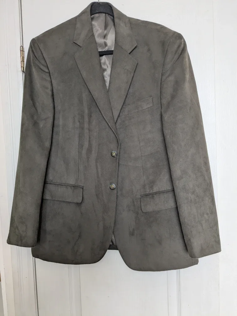 Men's Olive Green Blazer image indicator(2)