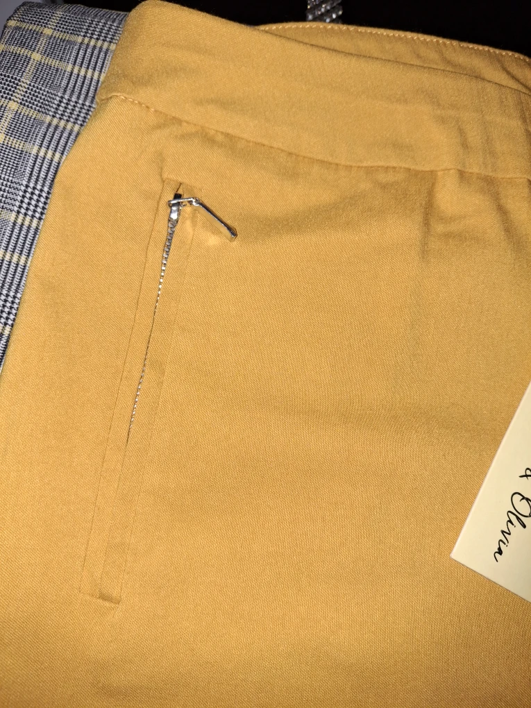 Emma & Olivia Yellow Pants - Size 8 - photo 3