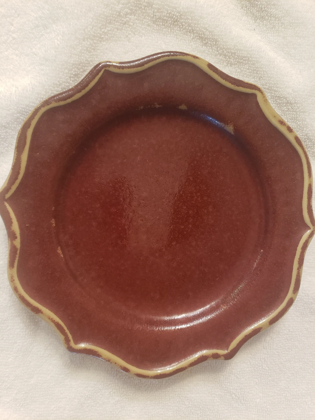 Bombay Plate - Brown