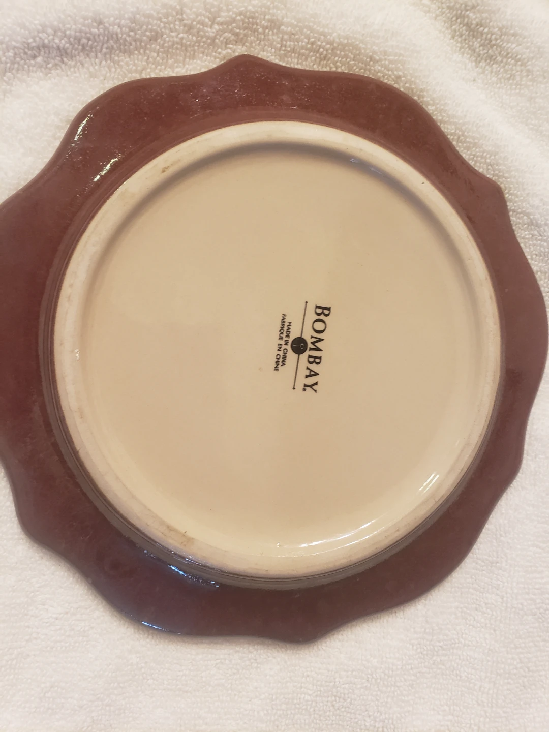 Bombay Plate - Brown - photo 2