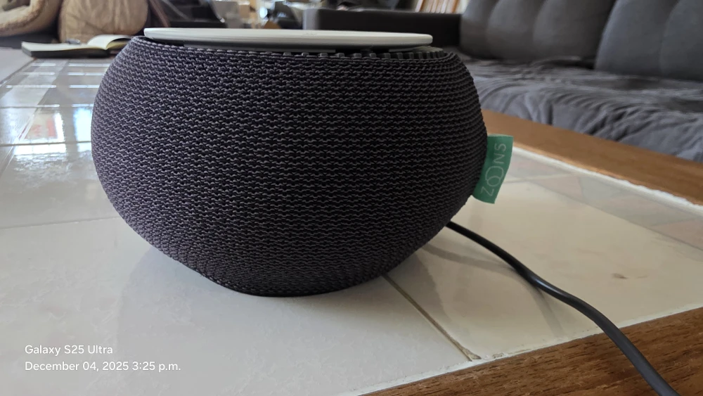 SNOOZ White Noise Machine - Cloud (black) - photo 2