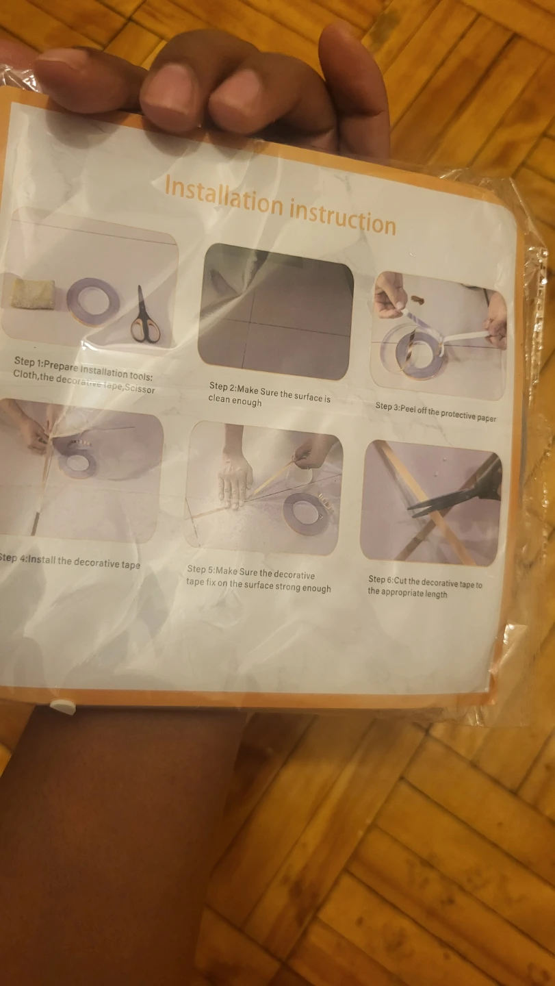 Decorative Tape - Waterproof, Wearproof, Easy Clean#Cleanout - photo 2