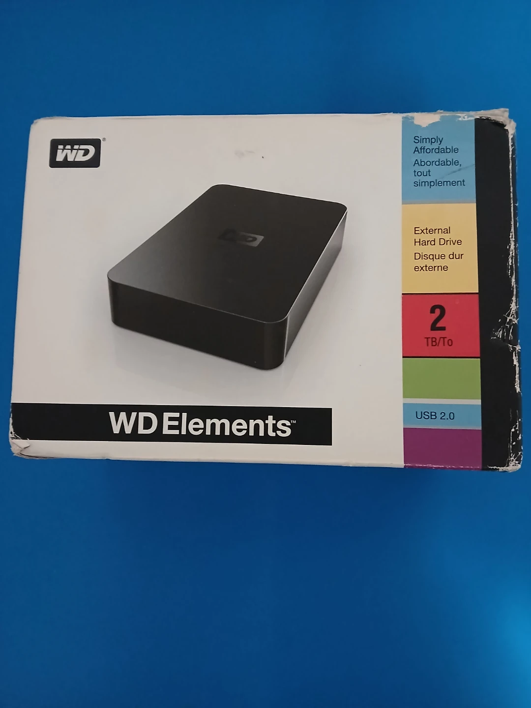 WD Elements 2TB External Hard Drive - USB 2.0 - photo 2