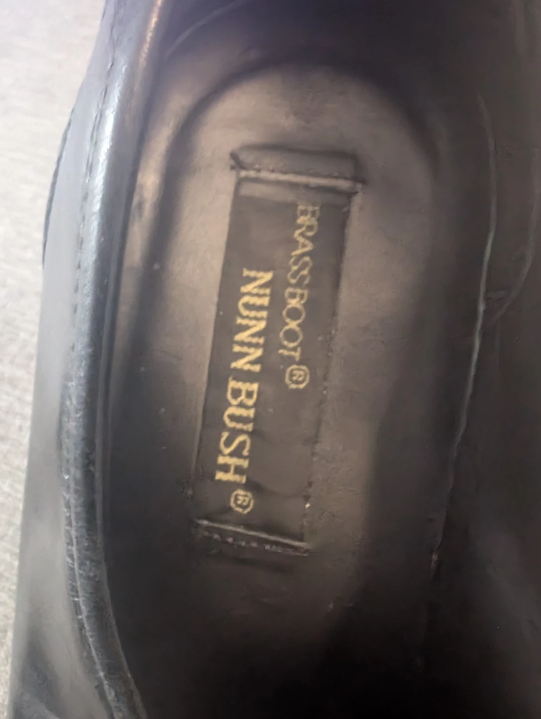 Men's size 9 all leather dress shoes - photo 3