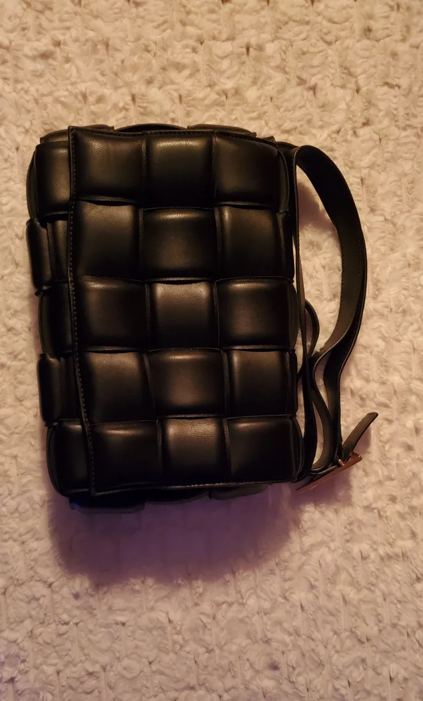 Bottega Veneta Padded Cassette Bag - Ebony
