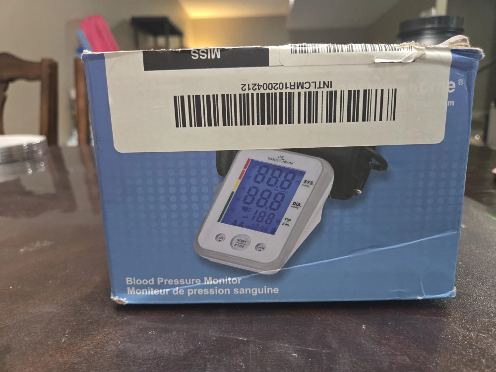 easy@Home Blood Pressure Monitor - photo 3