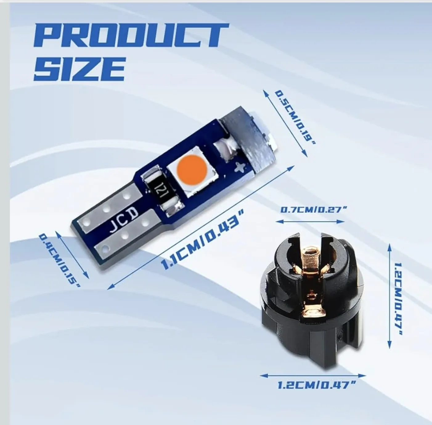 T5 LED Instrument Light Bulbs - New!