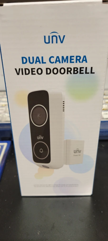 UNV ED-525B-WB Dual Camera Video Doorbell - New