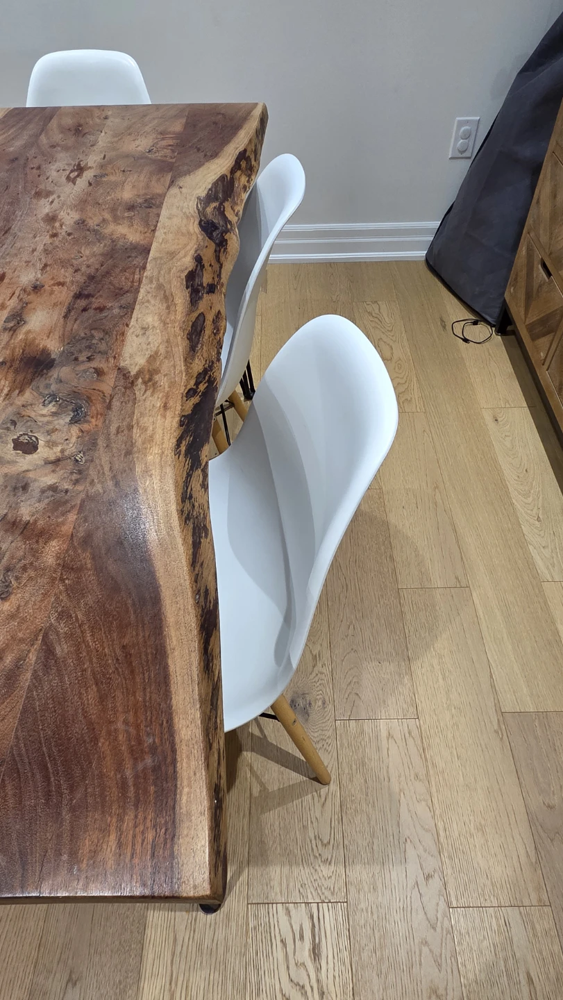 Structube Reno Solid Acacia Wood Dining Table & Chairs - photo 5