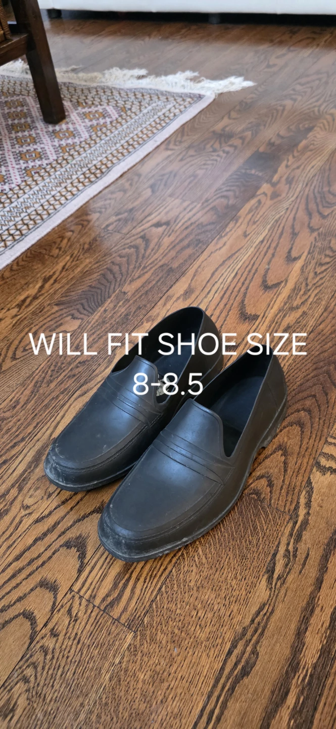 Black Shoe Covers - Size 10 & 8/8.5 - photo 3