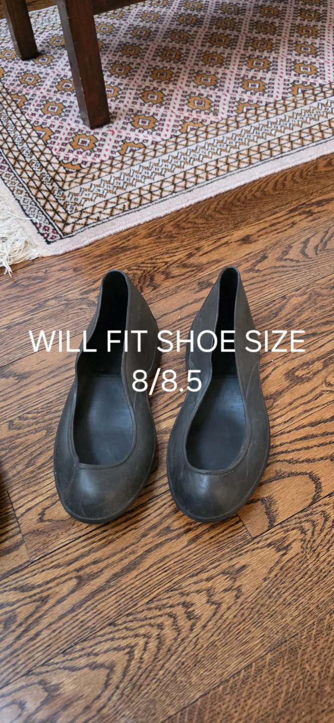 Black Shoe Covers - Size 10 & 8/8.5 - photo 4