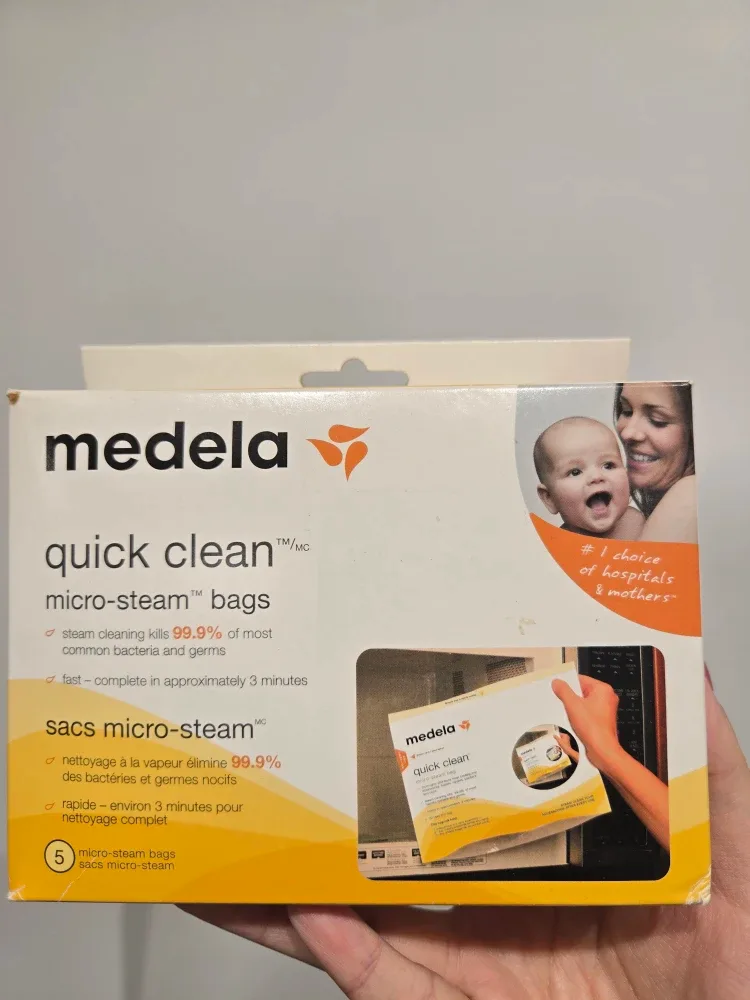 Medela Quick Clean Micro-Steam Bags (5 count)