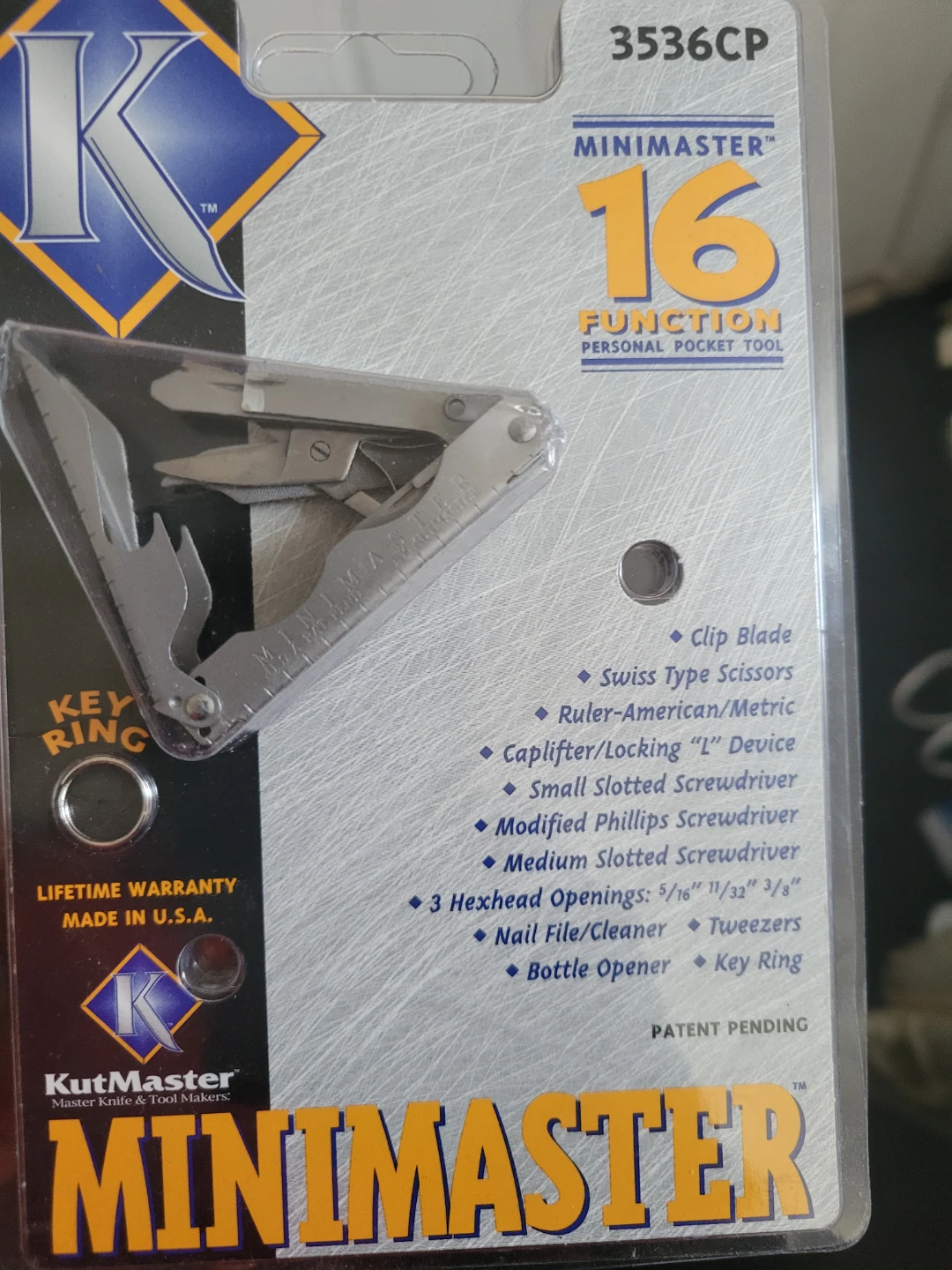 Kutmaster Minimaster 16 Function Pocket Tool