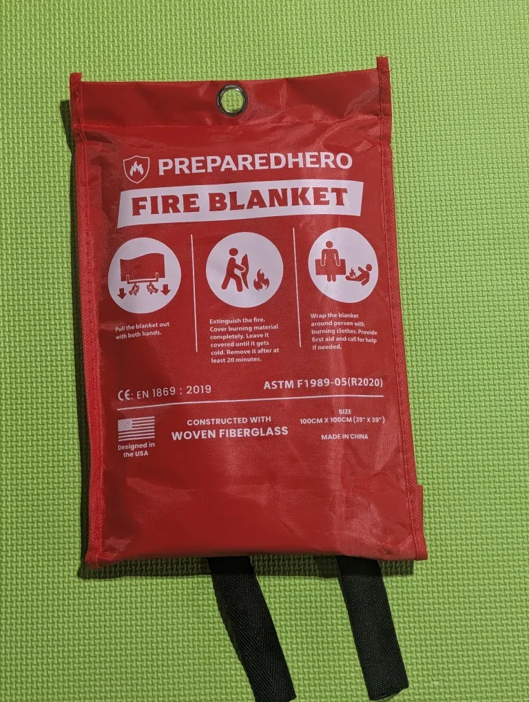 Prepared Hero Emergency Fire Blanket - New #Cleanout image indicator(2)