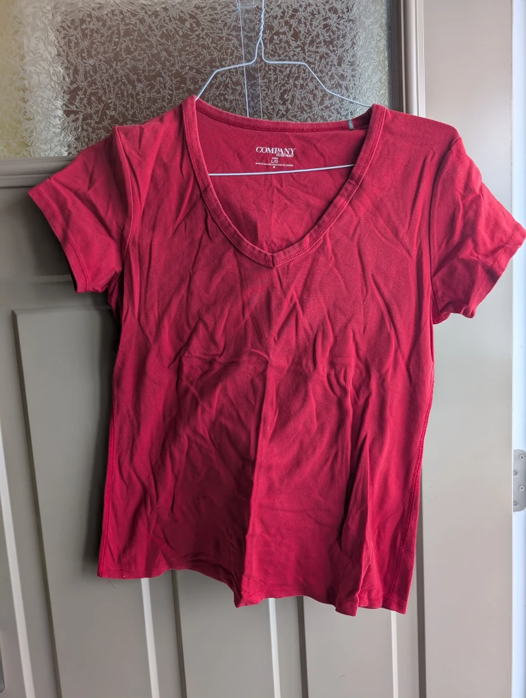 Womens sz lg shirts $4 each - photo 5