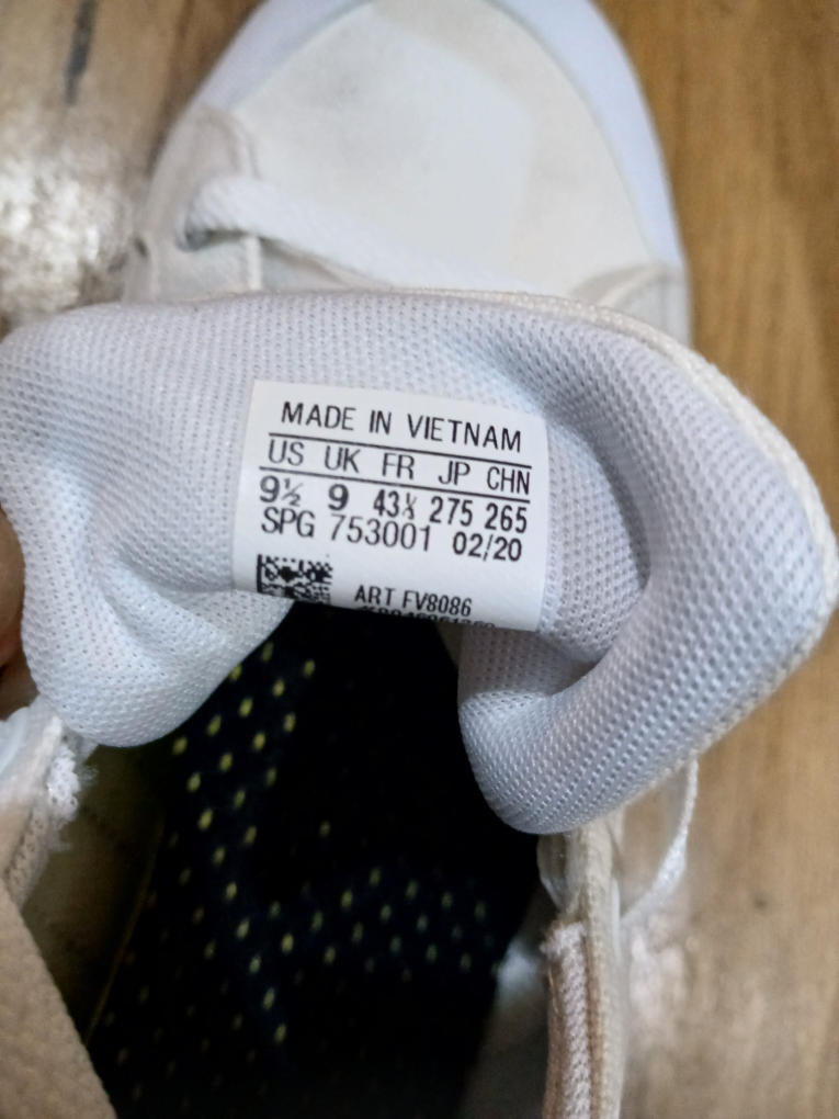 Adidas Nizza White Sneakers - US 9.5 - photo 4