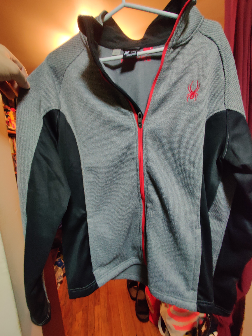 Spyder Heather Gray Men's L Jacket