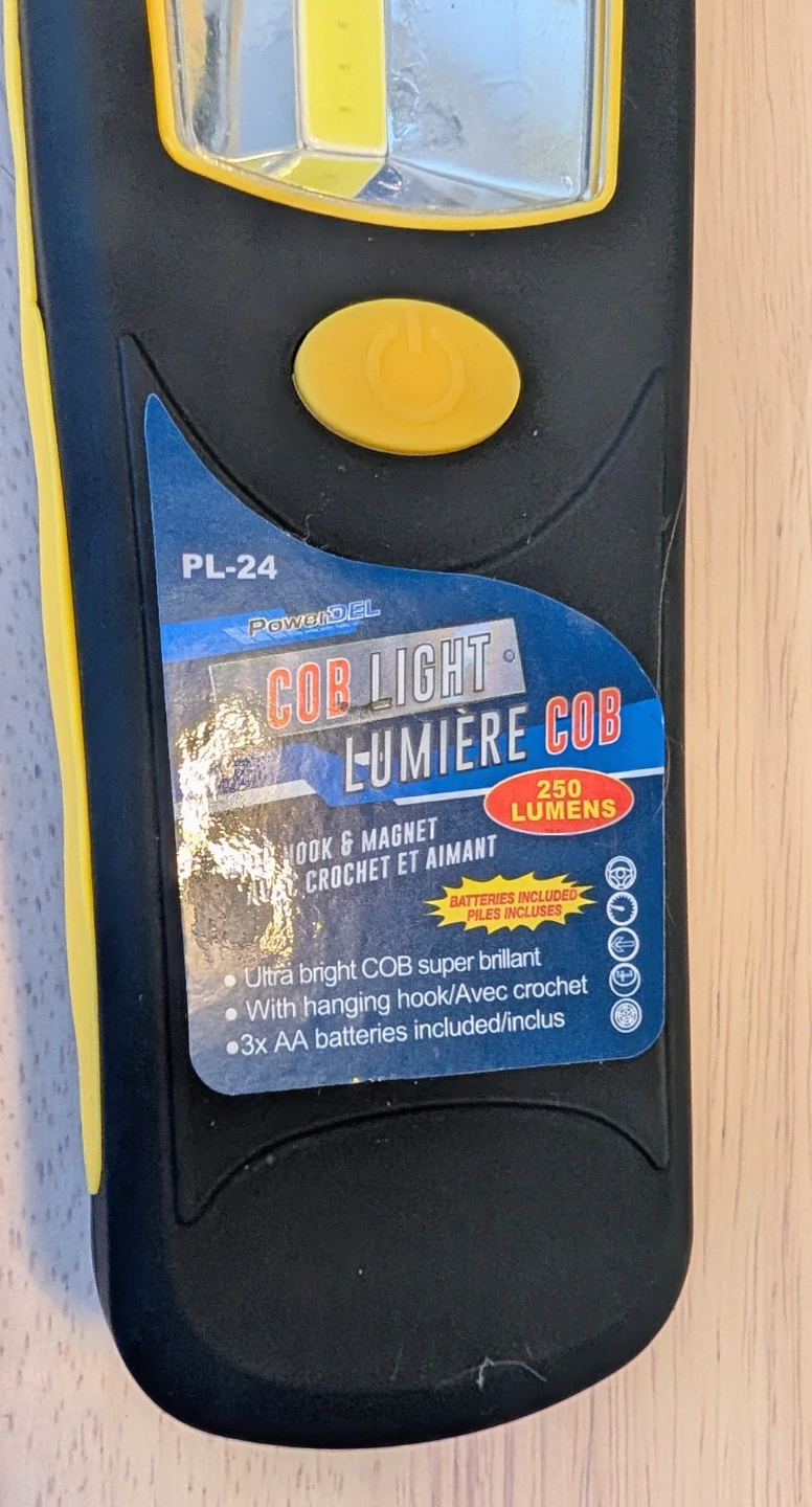 Brand New PowerDel COB Light - 250 Lumens - photo 2