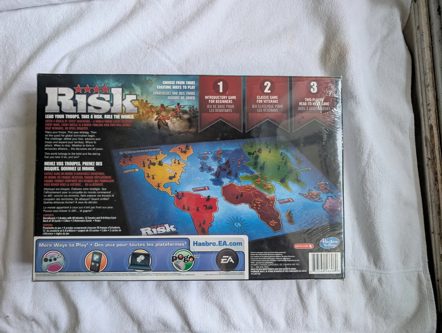 Brand New in plastic Risk board game - photo 2