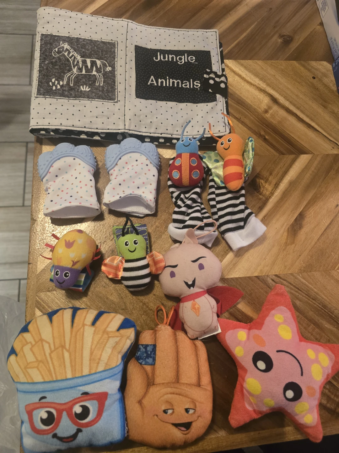 Baby Toys - Jungle Animals Book, Socks, Teethers & More!