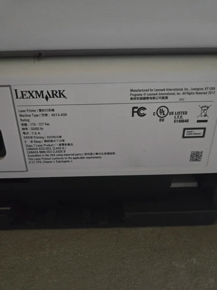 Lexmark MS410dn Laser Printer image indicator(4)